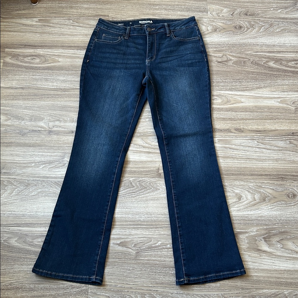 Sonoma Dark Blue Bootcut Jeans Women’s 10 Goods For Life